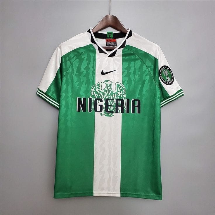 Nigeria 1996 Home kit Retro high quality vintage jersey old school football shirts
