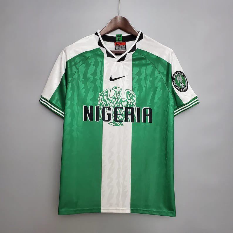 Nigeria 1996 Home kit Retro high quality vintage jersey old school football shirts