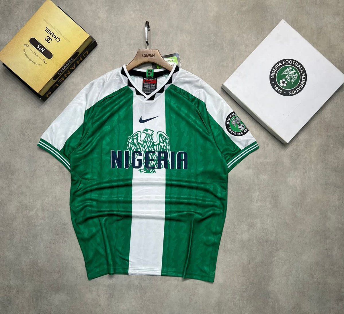 Nigeria 1996 Home kit Retro high quality vintage jersey old school football shirts