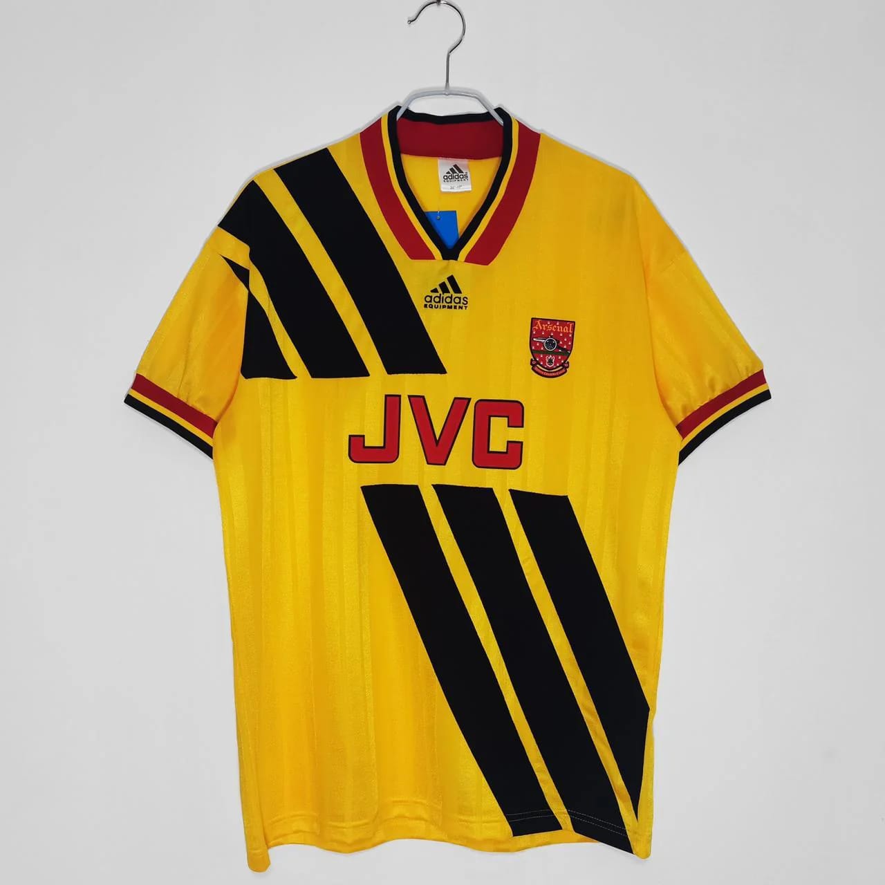 Arsenal Vintage JVC retro jersey high quality material Vintage Equipment Arsenal 1993-1994 jersey