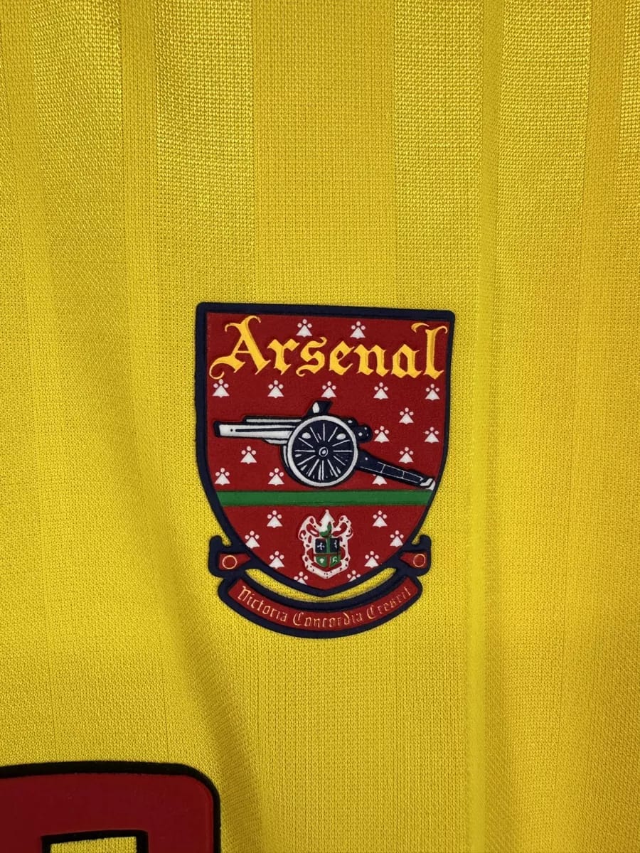 Arsenal Vintage JVC retro jersey high quality material Vintage Equipment Arsenal 1993-1994 jersey