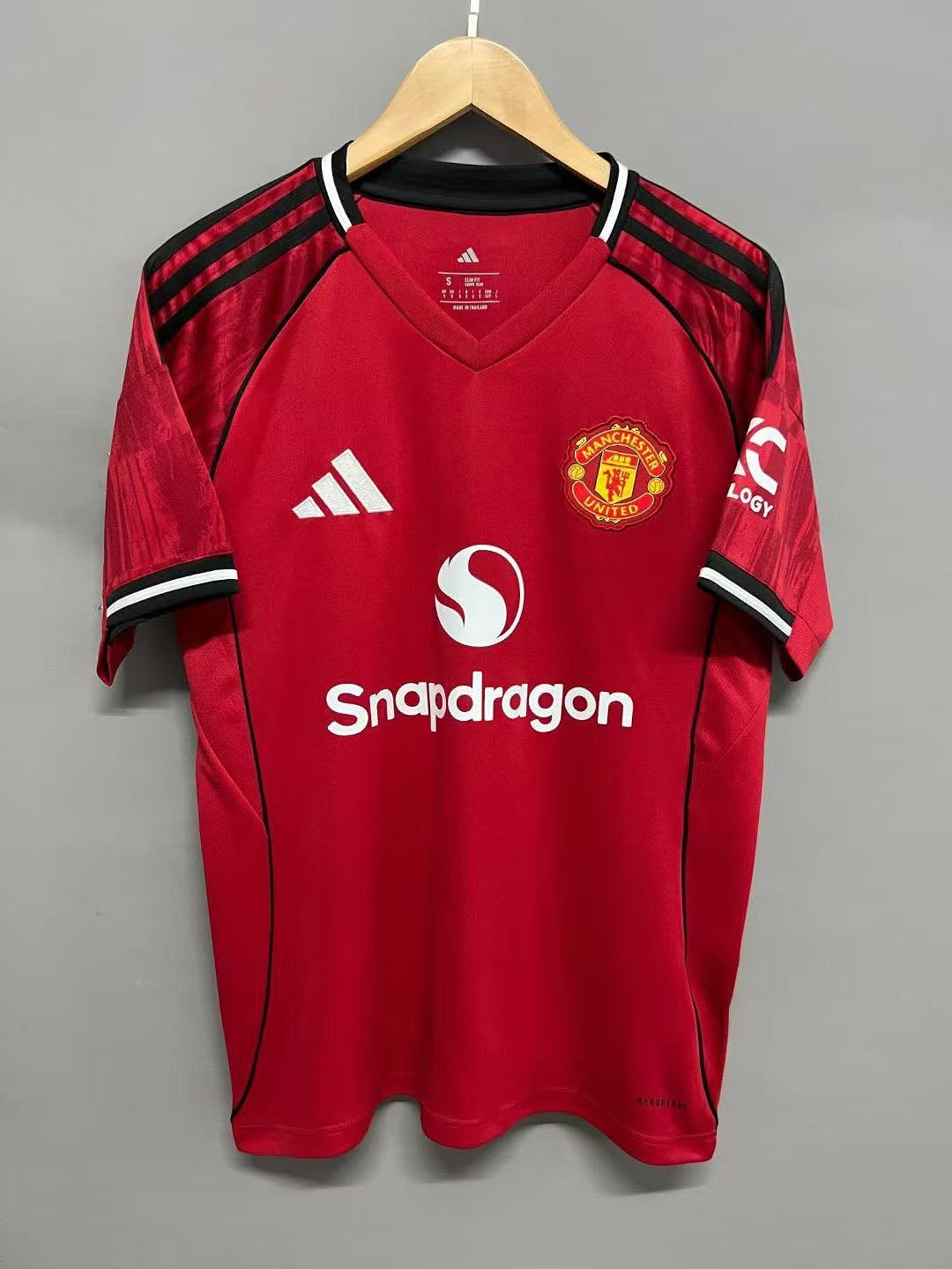 man united jersey Manchester United New 25/26 Home Kit Authentic Red jersey Original t-shirt
