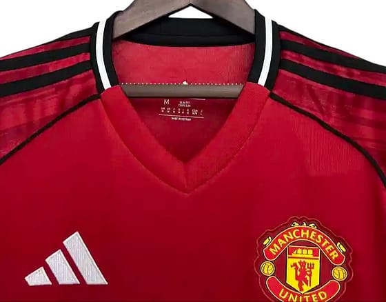Manchester United New 25/26 Home Kit Authentic Red jersey Original t-shirt