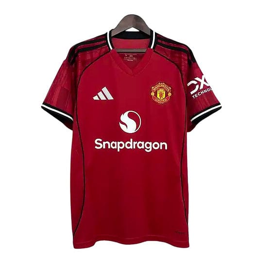 Manchester United New 25/26 Home Kit Authentic Red jersey Original t-shirt