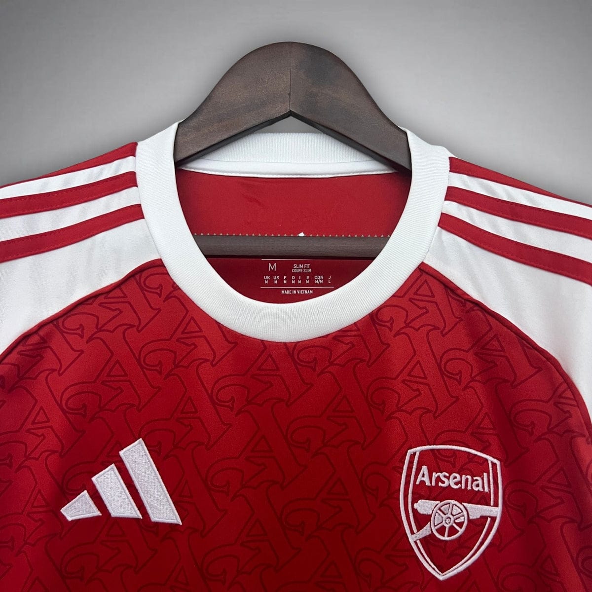 New Original Arsenal Home kit  red Jersey authentic as in picture arsenal new jersey