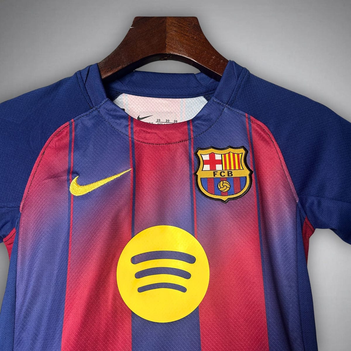 Barcelona New Home kit jersey for kids with shorts Barca new jersey full set for kids ages 2-14