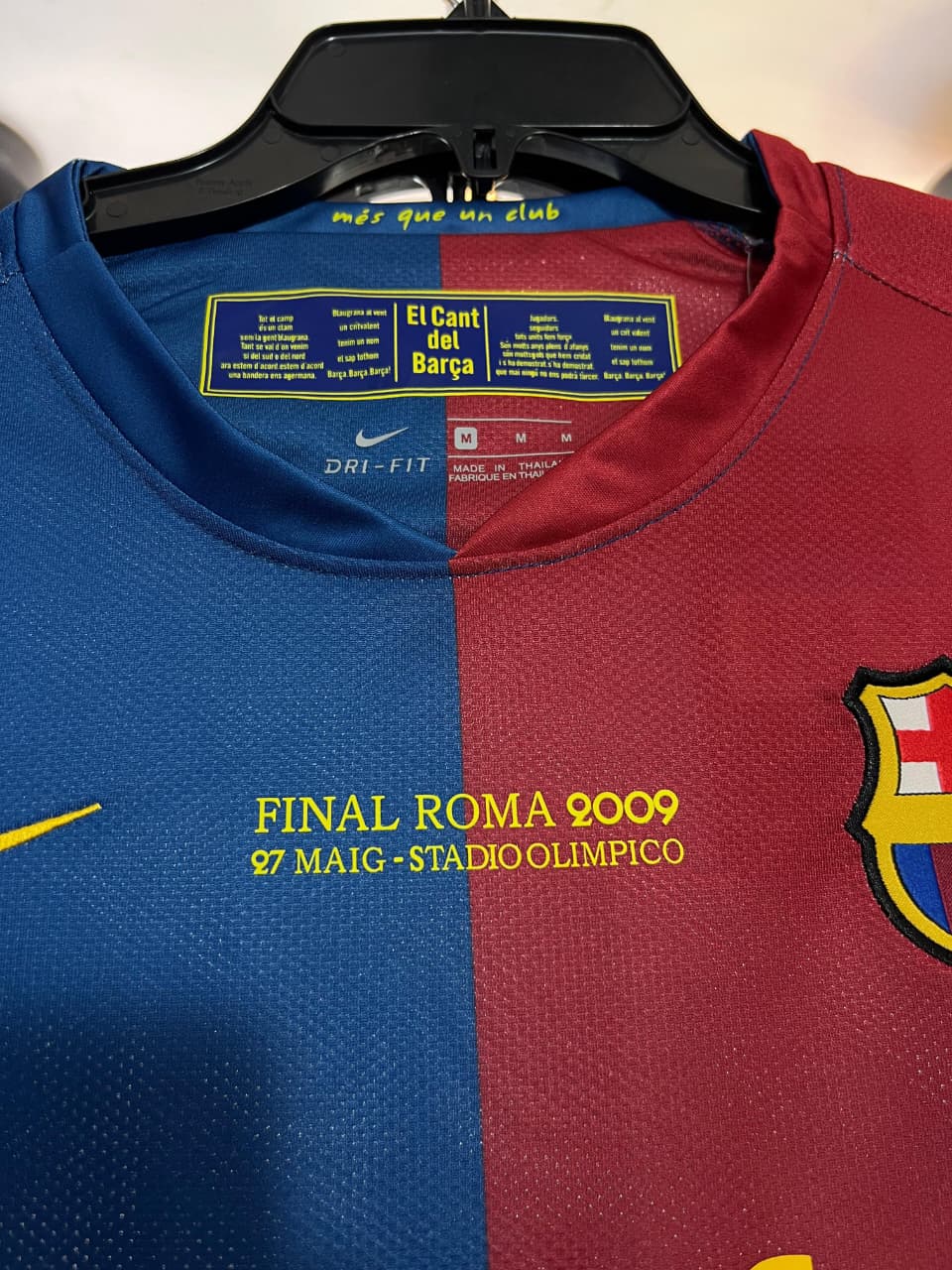 Barcelona 2009 ROMA UNICEF Throwback Home retro/vintage Jersey