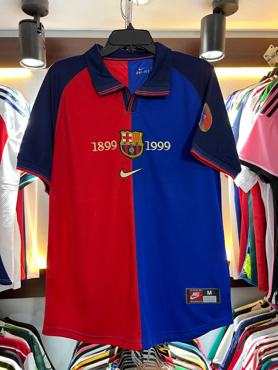 Barcelona 1999/00 Centenary Throwback Home retro/vintage Jersey