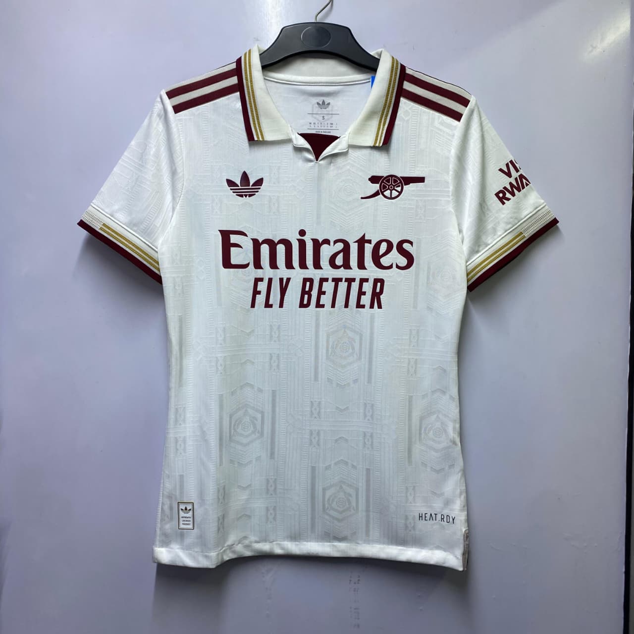 Arsenal Third Kit Cream Player Version Jersey