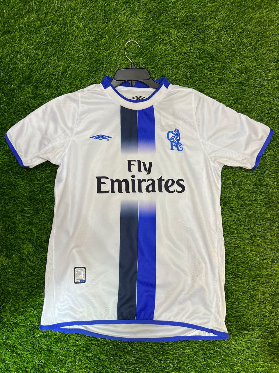 Chelsea Fly Emirates 2003/03 Away Throwback Home retro/vintage Jersey