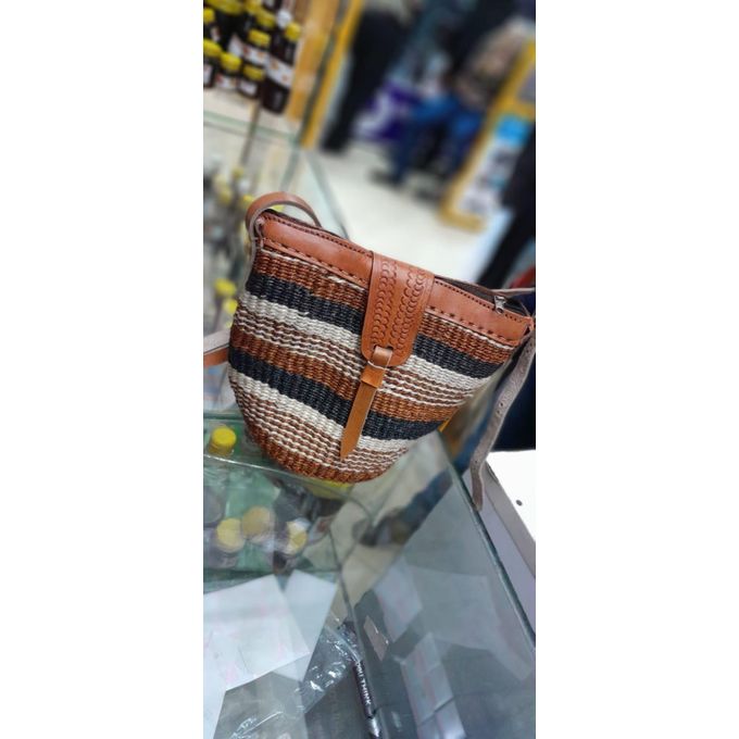 Fashion African Sisal Kiondo Handbag