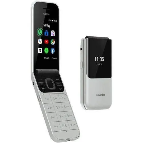 Nokia 2720 Flip Mobile, Mobile Phone, Dual Screen, Dual Sim Card - Black/GREY