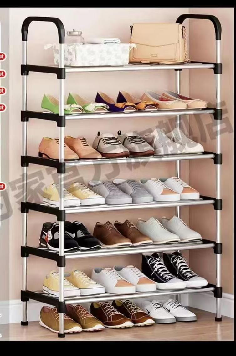 6/8 Layers Shoe Rack Assemble Large Capacity Portable Home Living Storage Small Furniture