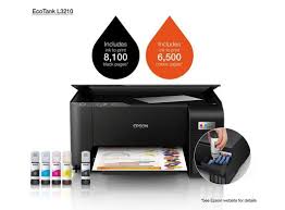 [CLEARANCE OFFER] Epson ECOTANK L3210 A4 All in One, wifi printer