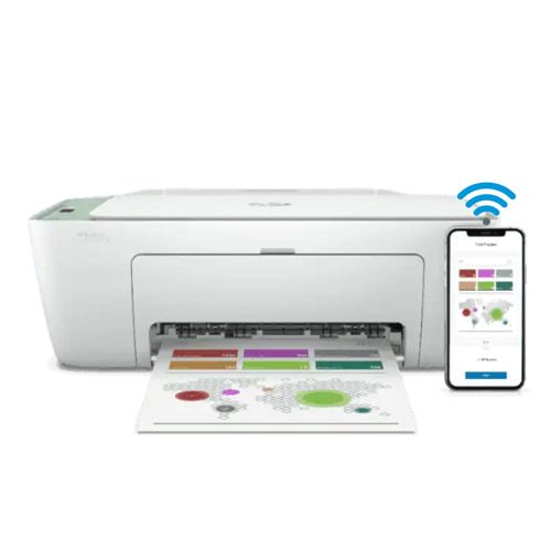 HP DeskJet Ink Advantage 2875 All-in-One Wireless Printer, Print, Copy, Scan - White