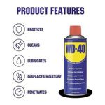 WD-40 Multi-purpose Chains, Gears, Hinge, Roller, Wheels Lubricant 400 Ml Aerosol