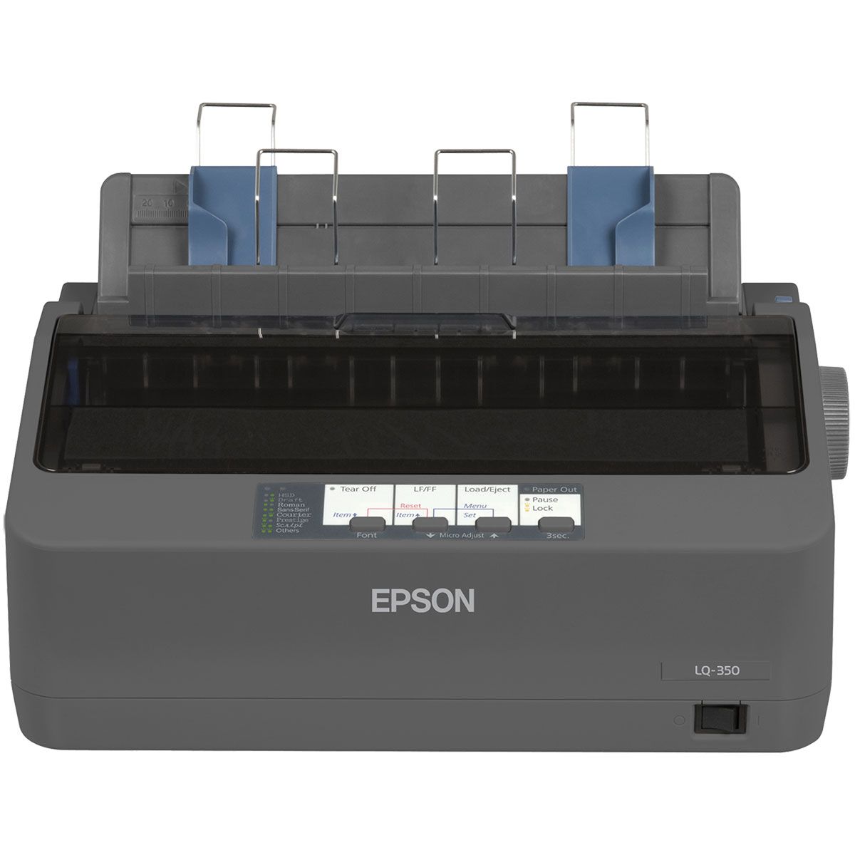 Epson LQ-350 Dot Matrix Printer – Compact, Durable 24-Pin Impact Printer for Receipts, Invoices & Continuous Paper, Low Power Consumption, USB Connectivity, Ideal for Offices & Businesses