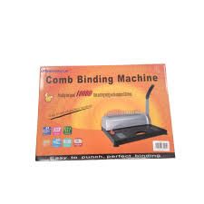 comb Heavy Duty Binding Machine😶‍🌫️producing good quality office equipment's and items. This comb spiral binding machine is one of them and has a good reputation for binding documents professionally