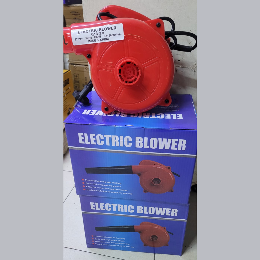 Powerful Electric Dust/Air Blower 700W And Suction - Heavy Duty Electric Dust Blower is a 1000W, 220V Air blower vacuum cleaner Super Powerful Electric Air Dust Blower