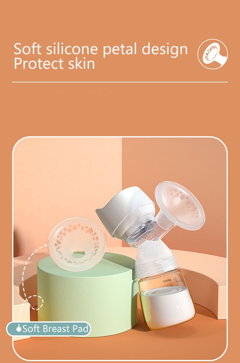 Electric Breast Pump Battery Inside Milk Pump LCD Screen 9 Suction Power Massage Powerful Suction Breast Milk Collection
