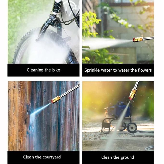 Cordless Portable Pressure Washer, 6 In 1 Nozzle