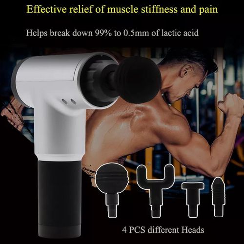 Professional Massage Gun, Powerful Handheld Massager Machine for Deep Muscle Massage Facial Relaxer Pain Relief multicolour