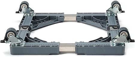 washing machine base base with high-quality stainless steel and resin, it has excellent stability and corrosion resistance. In addition, the load capacity for feet and wheels is up to 200-30