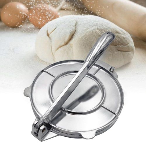 Chapati press , Tortilla Press Roti Maker,Aluminum Alloy Taco Press with Ergonomic Rotating Handle for Tortillas,Tacos,Burritos,Pizza and Dough ,Tortilla Maker Press Pan Heavy Restaurant Commerci
