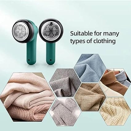 Electric Lint Shaver, Lint Shaver, Test Winner with 6-Blade Blade, USB Rechargeable Electric Lint Remover for Removing Pilling, for Clothes, Furnitureelectric lint remover, Fabric  shaver.