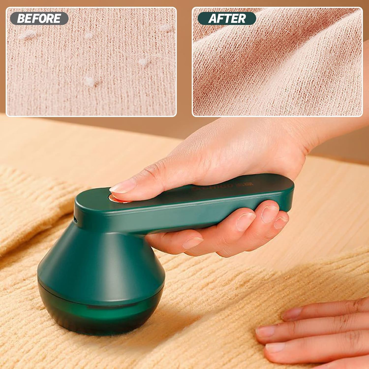 Electric Lint Shaver, Lint Shaver, Test Winner with 6-Blade Blade, USB Rechargeable Electric Lint Remover for Removing Pilling, for Clothes, Furnitureelectric lint remover, Fabric  shaver.