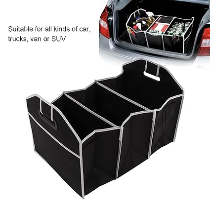 Multifunctional Car Box Large Capacity Increase Space Car Trunk Foldable Storage Bag Set Storage Bag Organizer BagMultifunctional Trunk Organizer Get this multi-functional trunk organizer to keep your