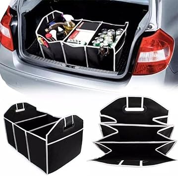 Multifunctional Car Box Large Capacity Increase Space Car Trunk Foldable Storage Bag Set Storage Bag Organizer BagMultifunctional Trunk Organizer Get this multi-functional trunk organizer to keep your