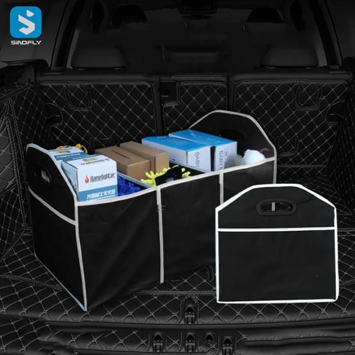 Multifunctional Car Box Large Capacity Increase Space Car Trunk Foldable Storage Bag Set Storage Bag Organizer BagMultifunctional Trunk Organizer Get this multi-functional trunk organizer to keep your