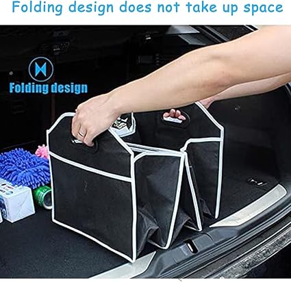 Multifunctional Car Box Large Capacity Increase Space Car Trunk Foldable Storage Bag Set Storage Bag Organizer BagMultifunctional Trunk Organizer Get this multi-functional trunk organizer to keep your