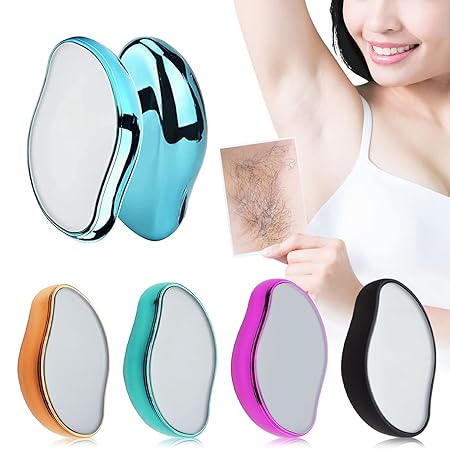 Hair Remover, Reusable Hair Removal Without Shaving Crystal Hair Remover Hair Eraser Ladies Wa*➡️Painless Hair Epilashable Nano Hair Removal, Epilator Face Effect Hair Removal Device for Smooth Effect