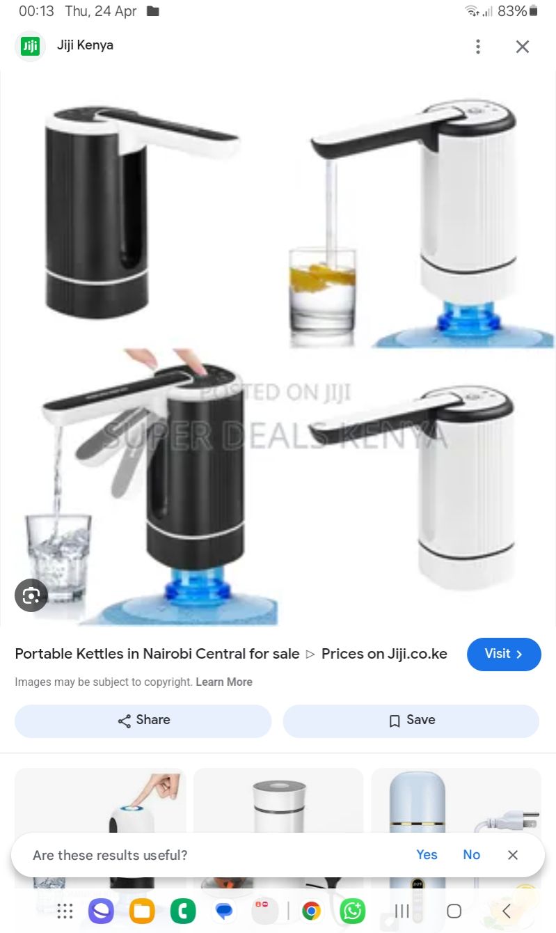 Multifunctional Water Dispenser - with 3 Main Working Modes, USB Rechargeable Battery, Foldable Design, Ideal for Home, Office, Camping, Travel