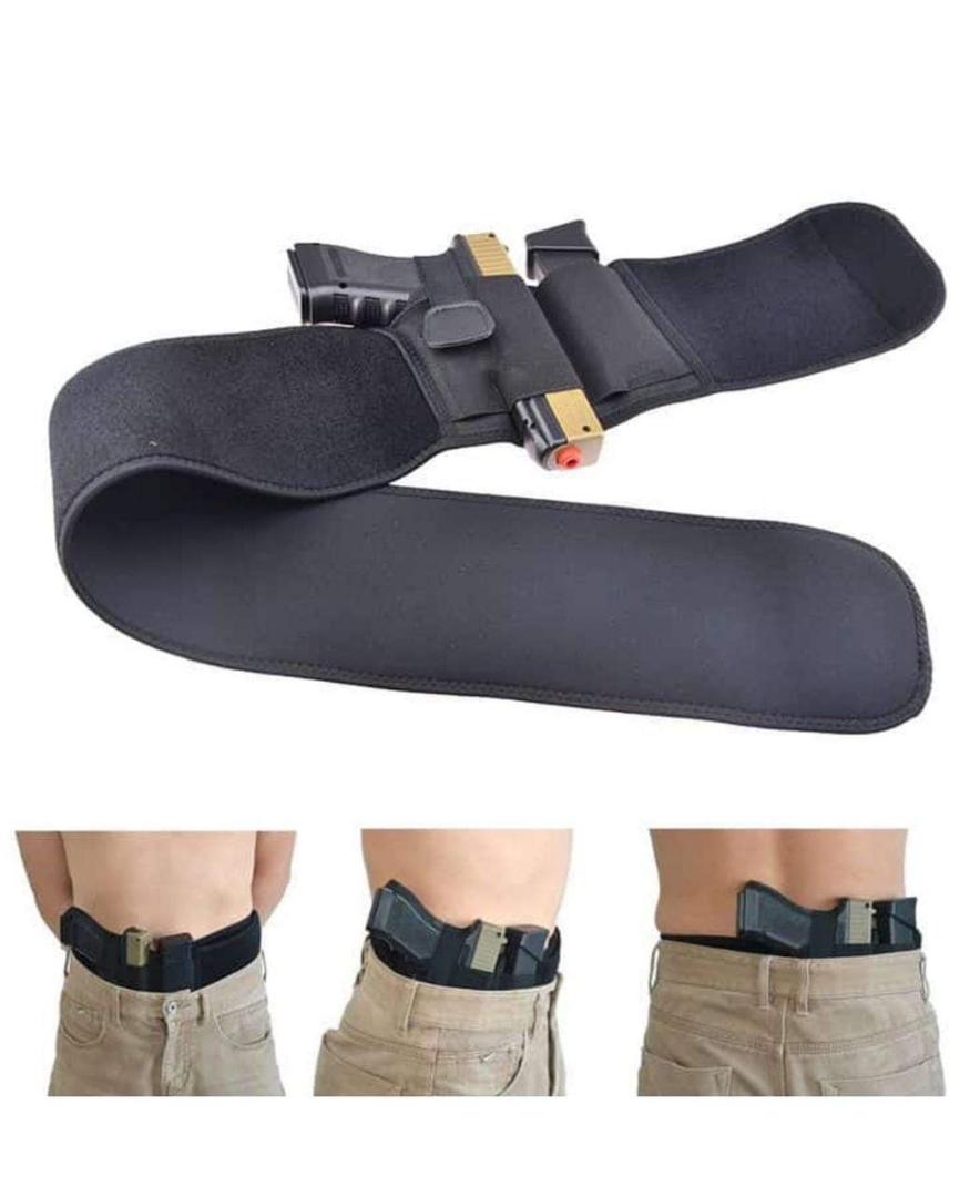 Right and left waist holster for any defender.