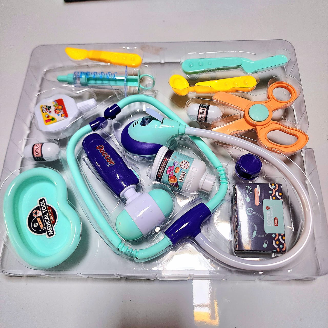 PRETEND PLAY KIDS MEDICAL KIT, EARLY EDUCATIONAL MEDICAL KIT, REALISTIC PLAY TOY