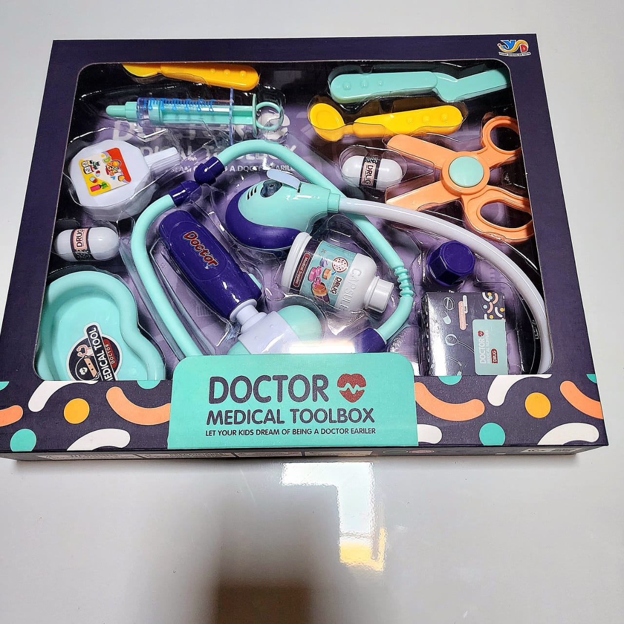 PRETEND PLAY KIDS MEDICAL KIT, EARLY EDUCATIONAL MEDICAL KIT, REALISTIC PLAY TOY