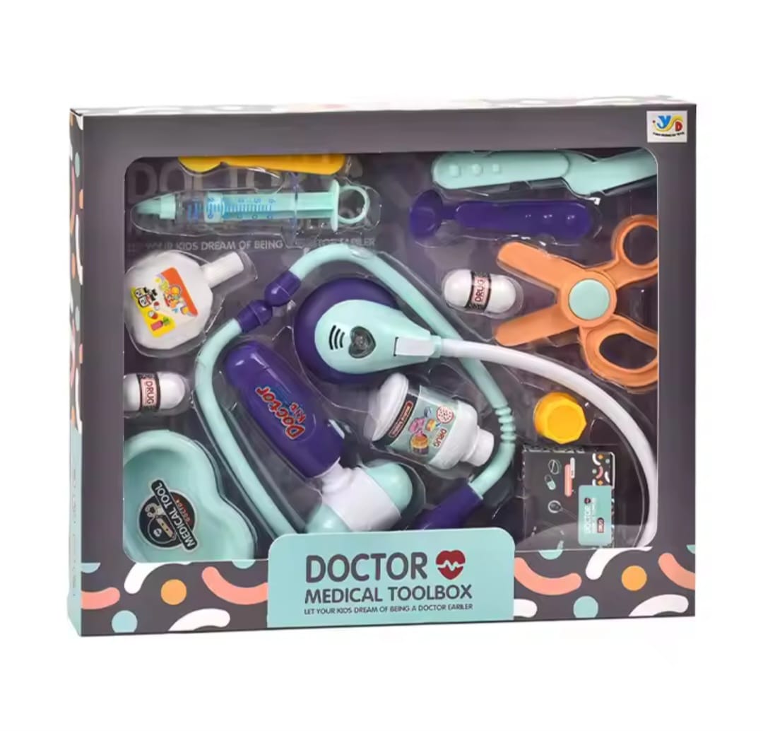 PRETEND PLAY KIDS MEDICAL KIT, EARLY EDUCATIONAL MEDICAL KIT, REALISTIC PLAY TOY