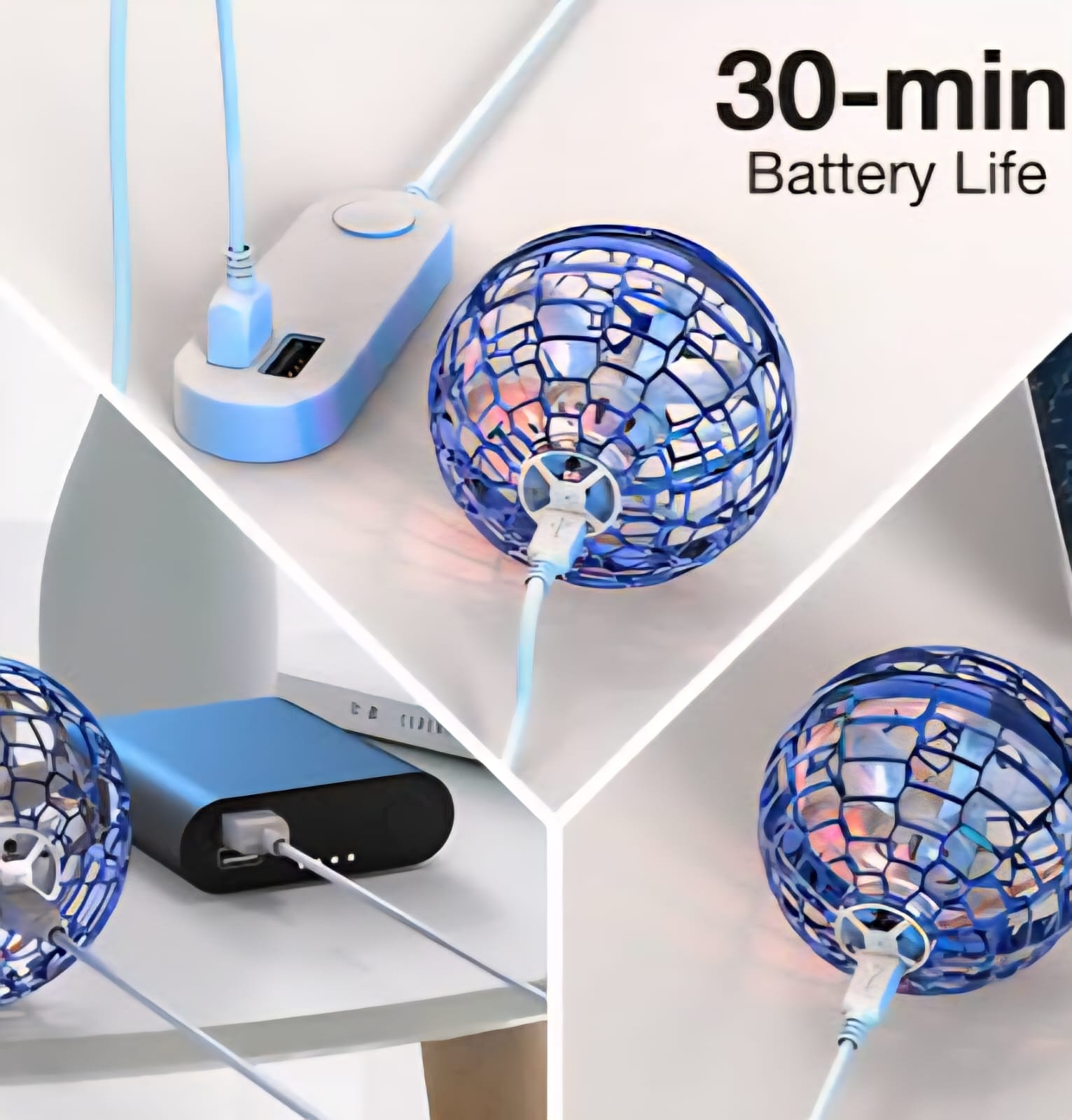 Fly nova pro, Magic Flying Spinner Boomerang Ball 360 Degree Rotating Hover Mini UFO Ball Flying Ball Sphere Toy Flying Orb, charging toy, flying ball toy