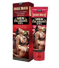 New Men MaxMan Massage Cream/Gel Penis Becomes Longer and Thicker Penis Enhancement Gel/Cream Visible results Penis Enlargement Cream/Gel New Advanced Formula Natural Max Men