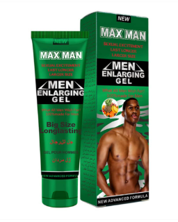 New Men MaxMan Massage Cream/Gel Penis Becomes Longer and Thicker Penis Enhancement Gel/Cream Visible results Penis Enlargement Cream/Gel New Advanced Formula Natural Max Men