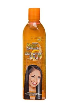 Mega Growth Anti-Breakage Hair Growth Oil Protects Against heat Damage Intensely Enriched With Strengthening Soothes Dry scalp and Repairs Brittle Dry Hair