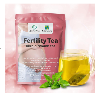Fertility Tea, Fibroid & Womb Tea, Clean, Love, Care for Women, 30 Tea Bags. Fertility Tea an all- herbal tea to support reproductive health and optimize your chances of conceiving.