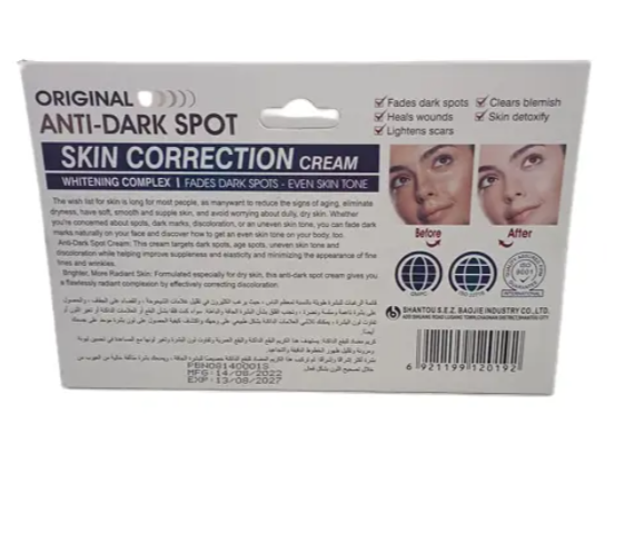 DR Davey Anti-Dark Spot Skin Correction Cream. Fades spots, Clears wrinkles & dark spots. DR Davey Anti-Dark Spot Skin Correction Cream. Fades spots, Clears wrinkles & dark spots