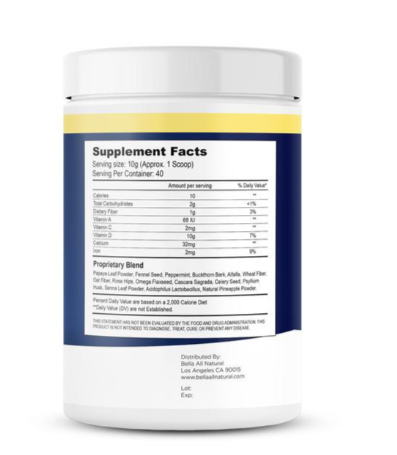 EXTREME DETOX COMPLETE INTESTINAL CLEANSE PINEAPPLE FLAVOUR  PLUS EXTRA STRENGTH- 100% ORGANIC DIETARY SUPPLEMENT 250g