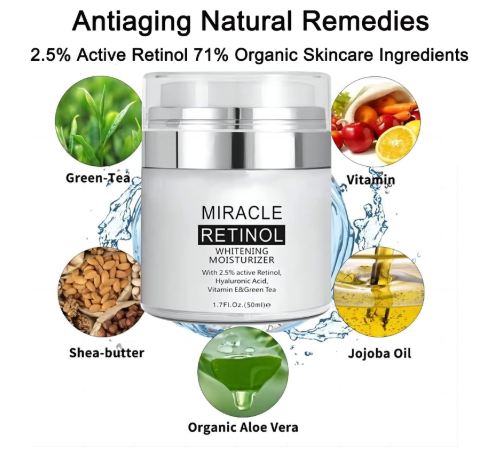 DR MEINAIER Miracle Retinol Whitening Moisturizer Hydrating Cream. DR. MEINAIER Miracle Retinol Whitening Moisturizer cream helps reduce dark spots, fine lines, and uneven skin tone while deeply moist