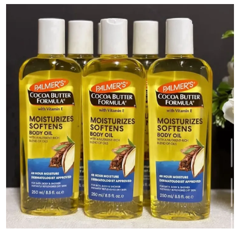 Palmers Cocoa Butter Formula Daily Skin Therapy & Cocoa Butter Moisturizing Body Oil with Vitamin E, Glow Skin Hydration Palmer's lnstant Absorption Bath Body and Shower,
