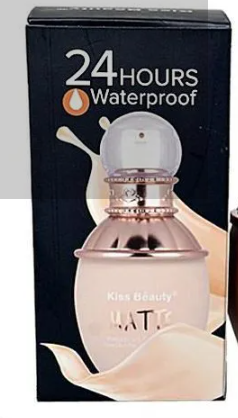 Kiss Beauty Nation Matte Skin Waterproof Foundation Perfecting Makeup